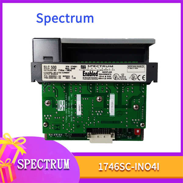 Product Description, Parameters, Specifications, Series, Features, Functions, Applications, and Fields of Use for the Spectrum-1746SC-INO4I Module